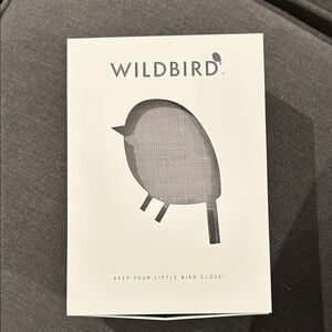 WildBird White Decorative Bird Cutout Wall Feeder